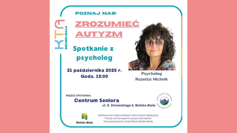 Read more about the article POZNAJ NAS! Zrozumieć autyzm